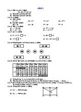 5 Đề thi môn Toán Lớp 2